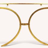 Gold Metal Console by Robert Thibier