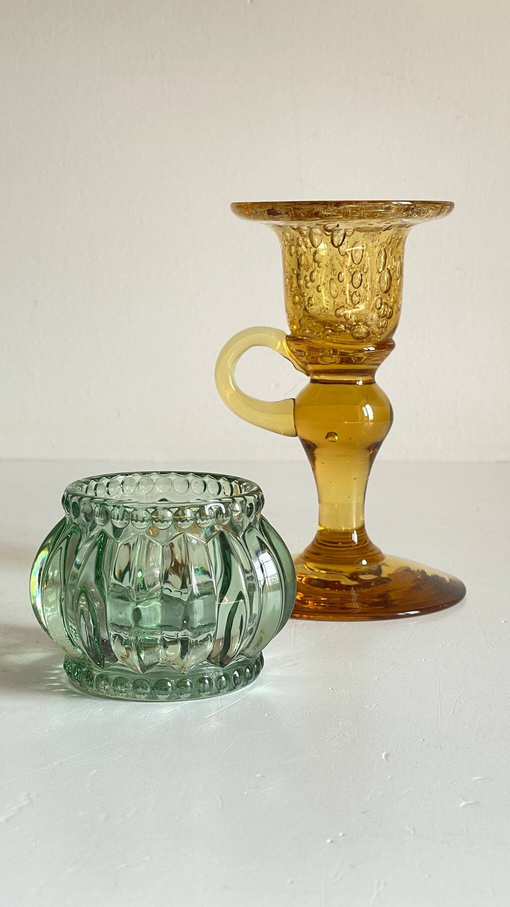 BOUGEOIRS Vintage Tinted Glass