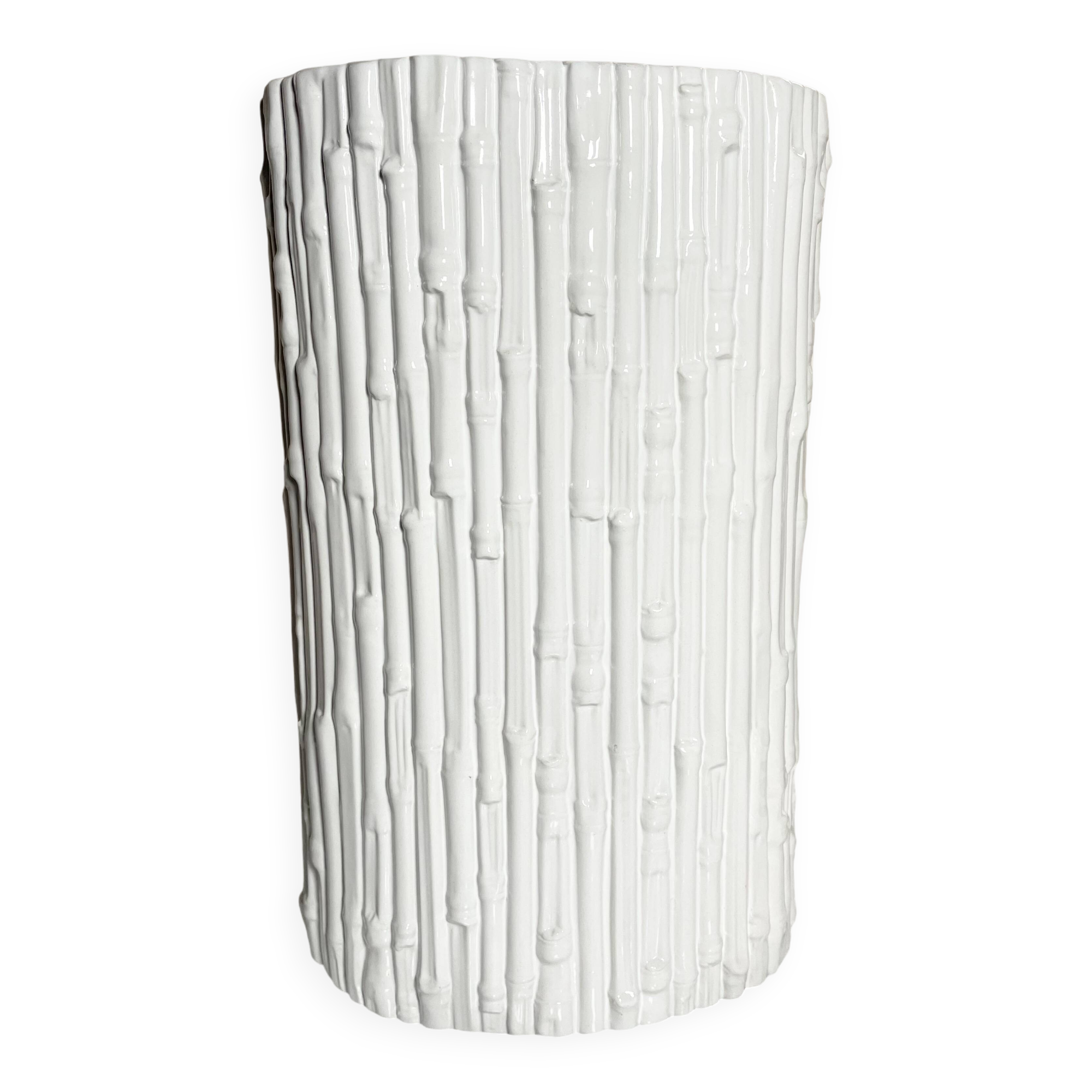 Porte parapluie céramique blanche Chaumette