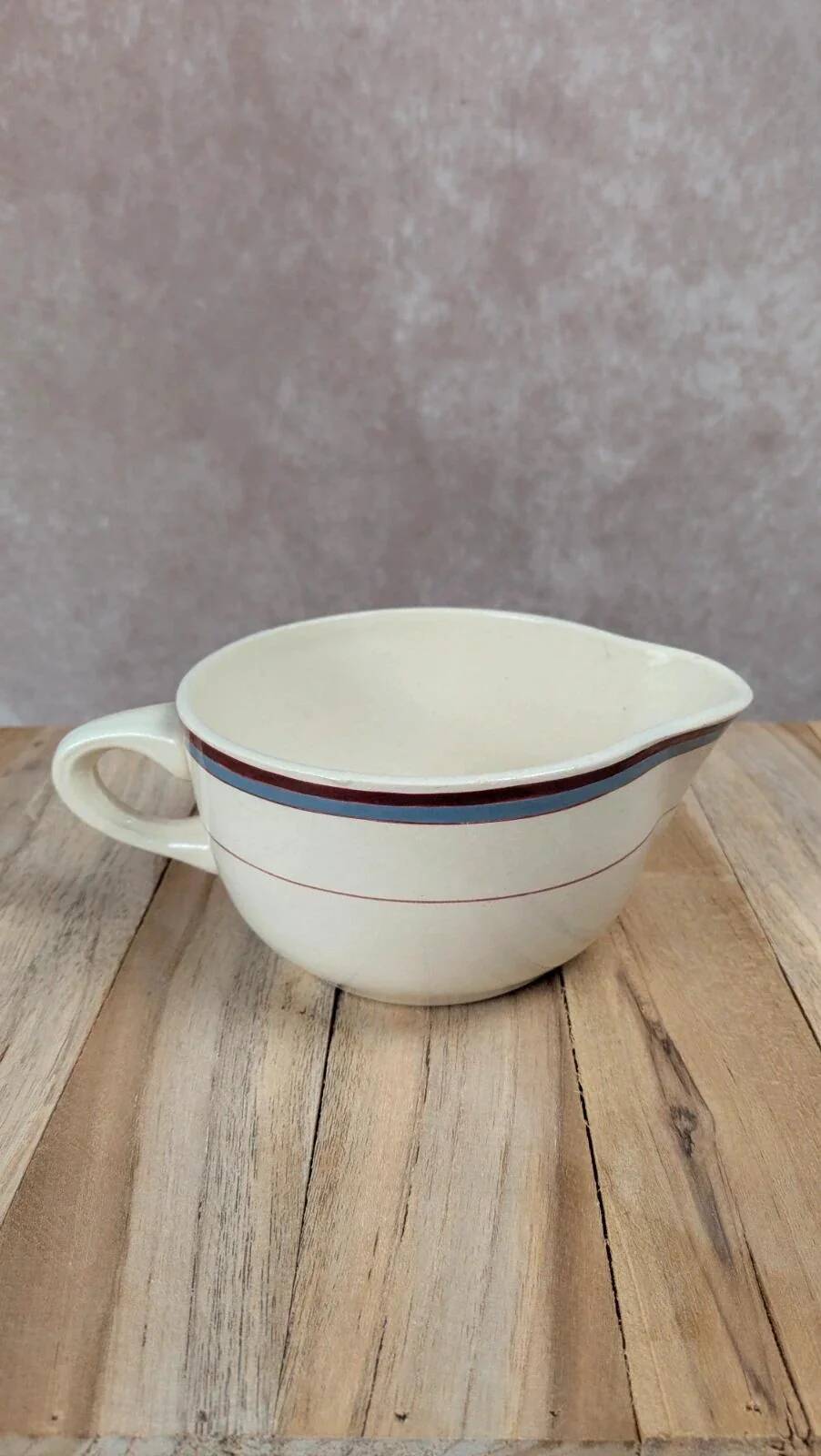 Saucière vintage Céranord Saint-amand – Modèle Bordeaux