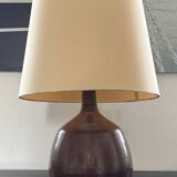 Large 70's sandstone lamp