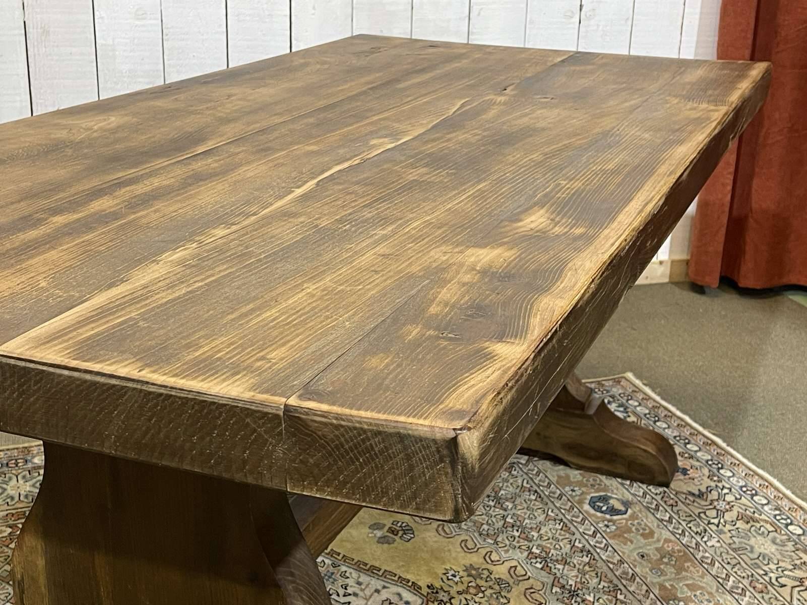 70s elm monastery table