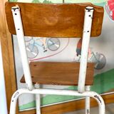 Pair of vintage school chairs