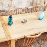 Table de ferme en orme