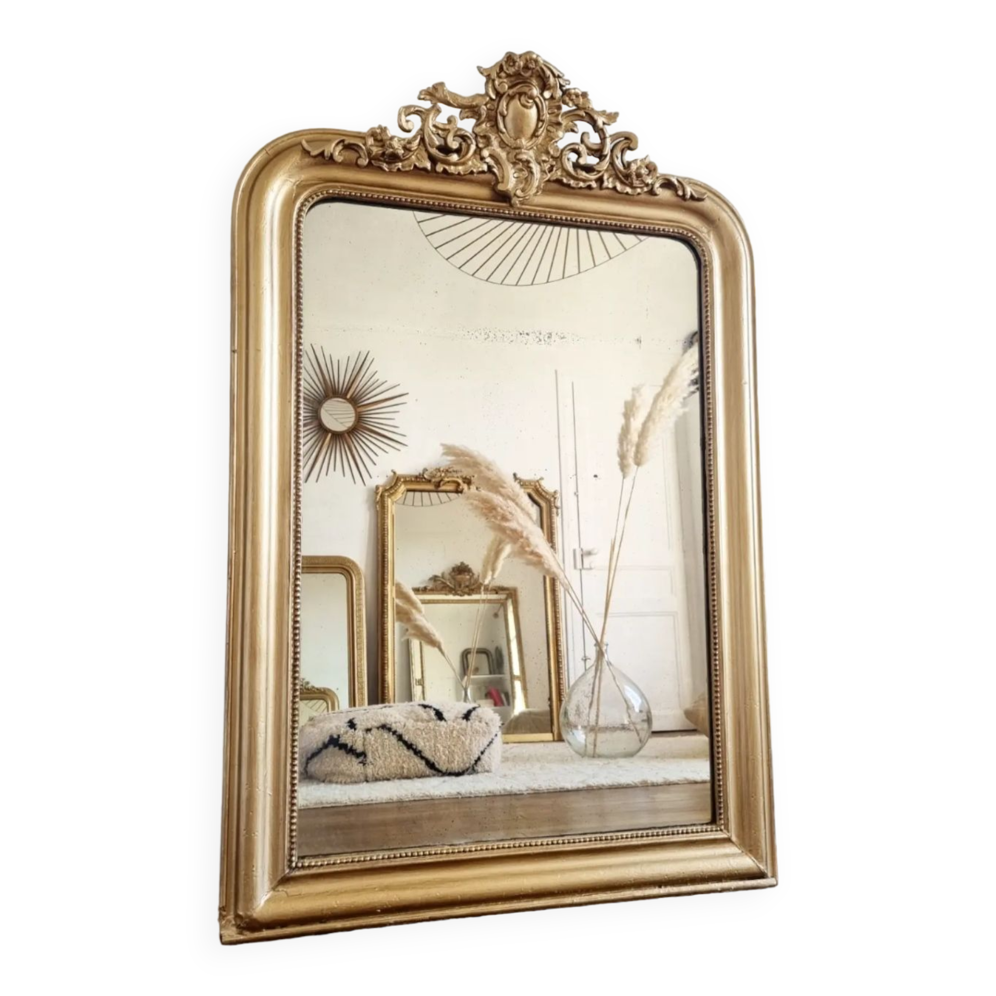Antique mirror Louis Philippe