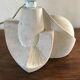 Carved stone lamp