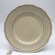 Series of 6 mismatched dessert plates (Salins/Royal Doulton)