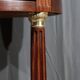 Small Tambour Table in Mahogany, Louis XVI style – Late 19th century