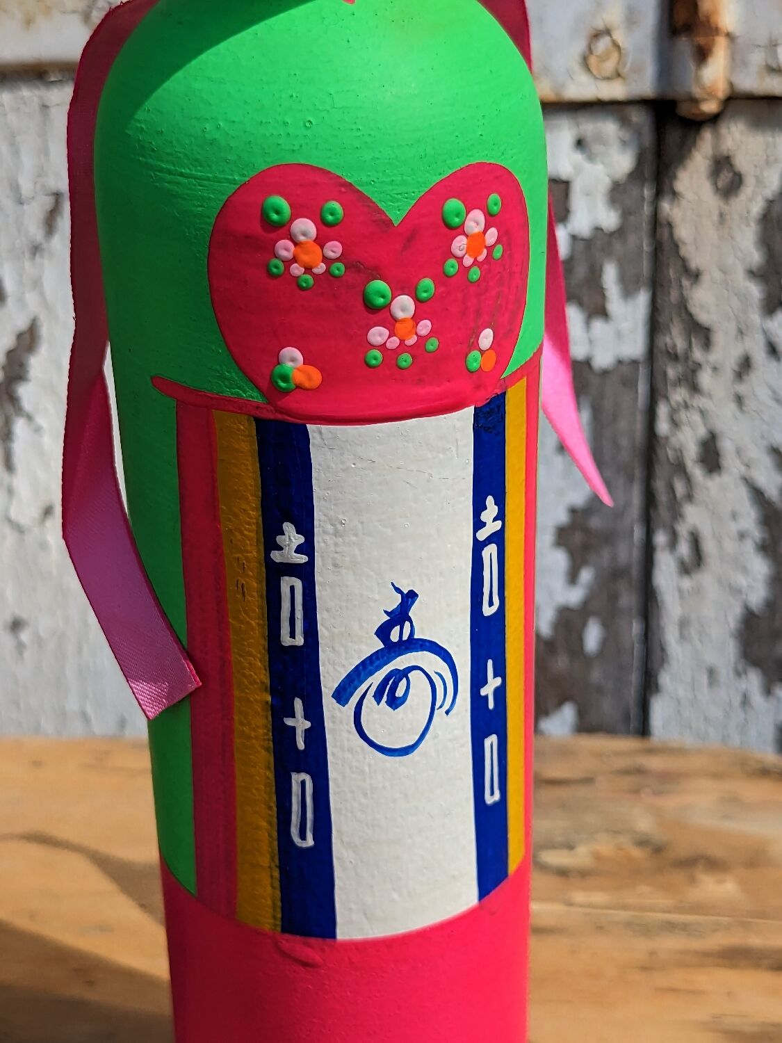 Kokeshi doll as a couple