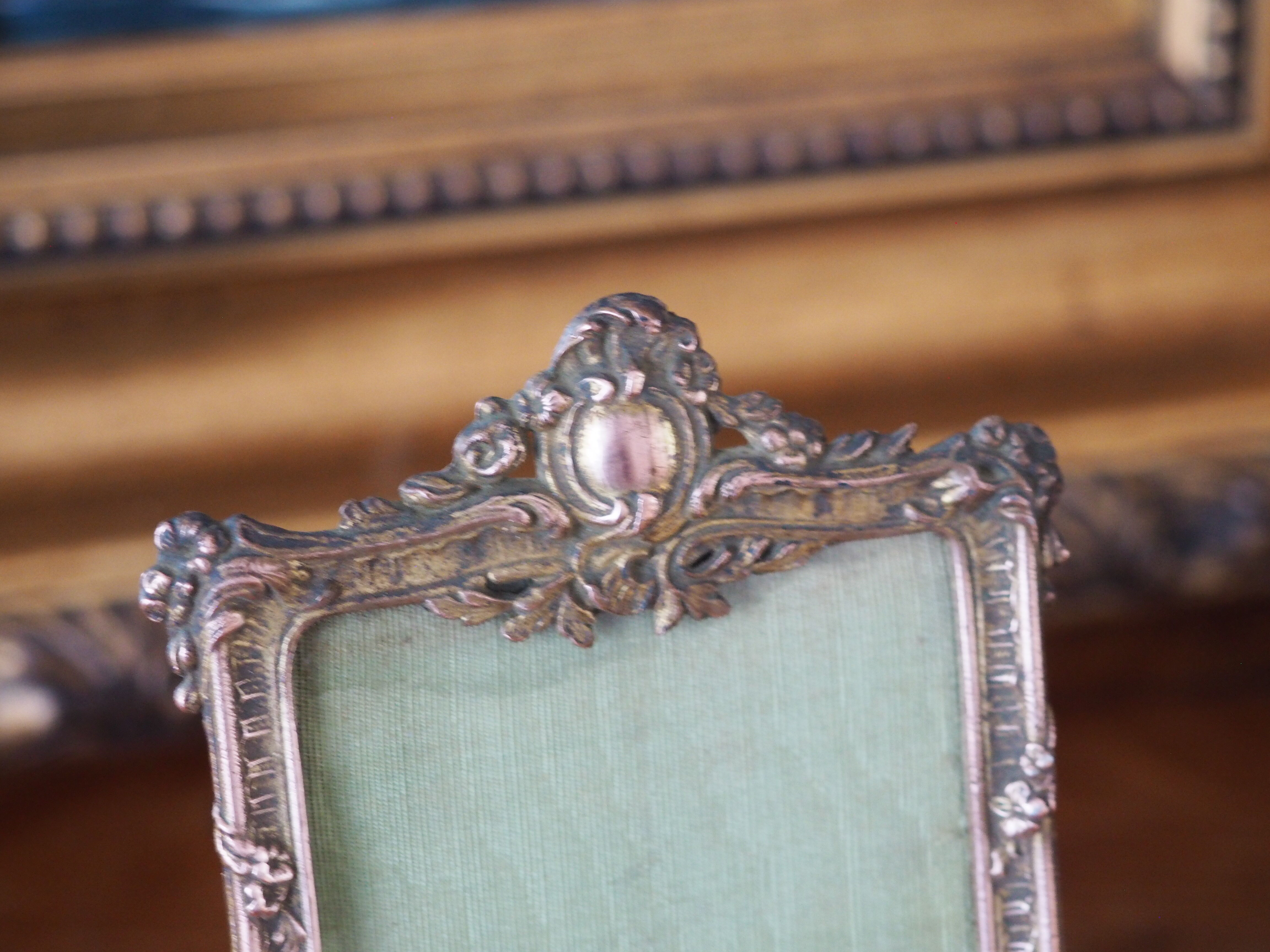 Brass frame