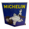Plaque émaillée Michelin bi-face