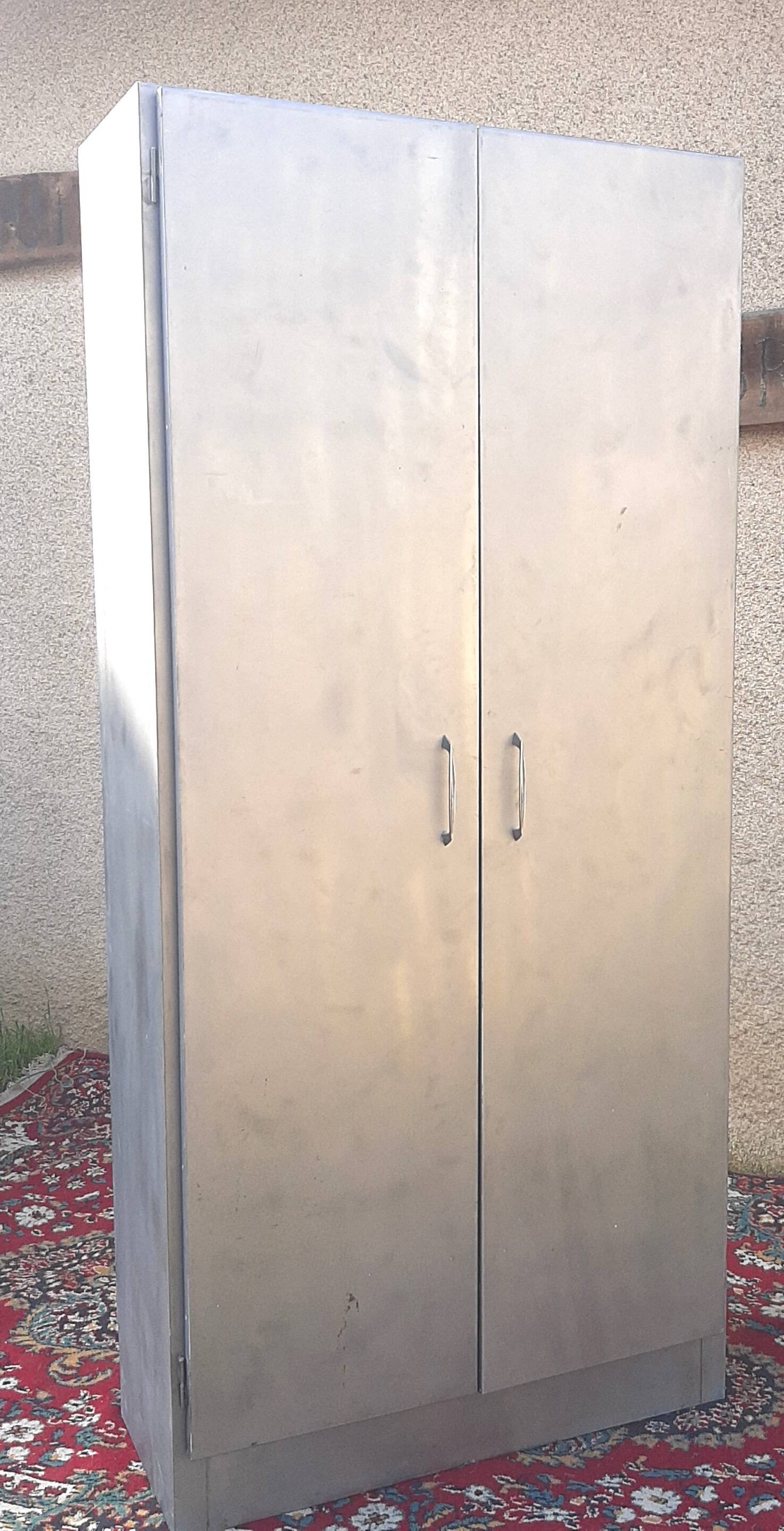 Metal kitchen cabinet