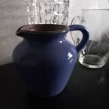 Blue pitcher
