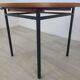 Vintage round dining table designed by Marcel Gascoin 1960s