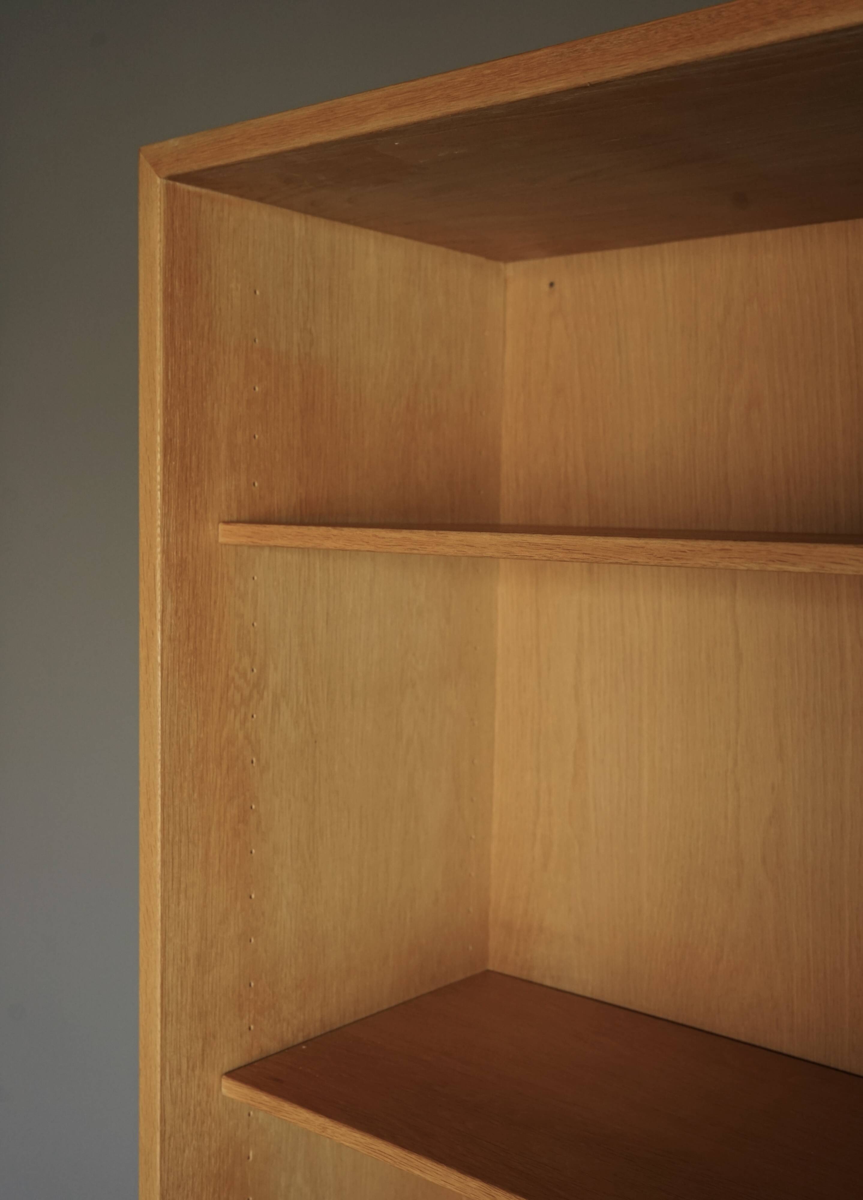 Oak Bookcase by Børge Mogensen for Karl Andersson & söner. Sweden, 1960s