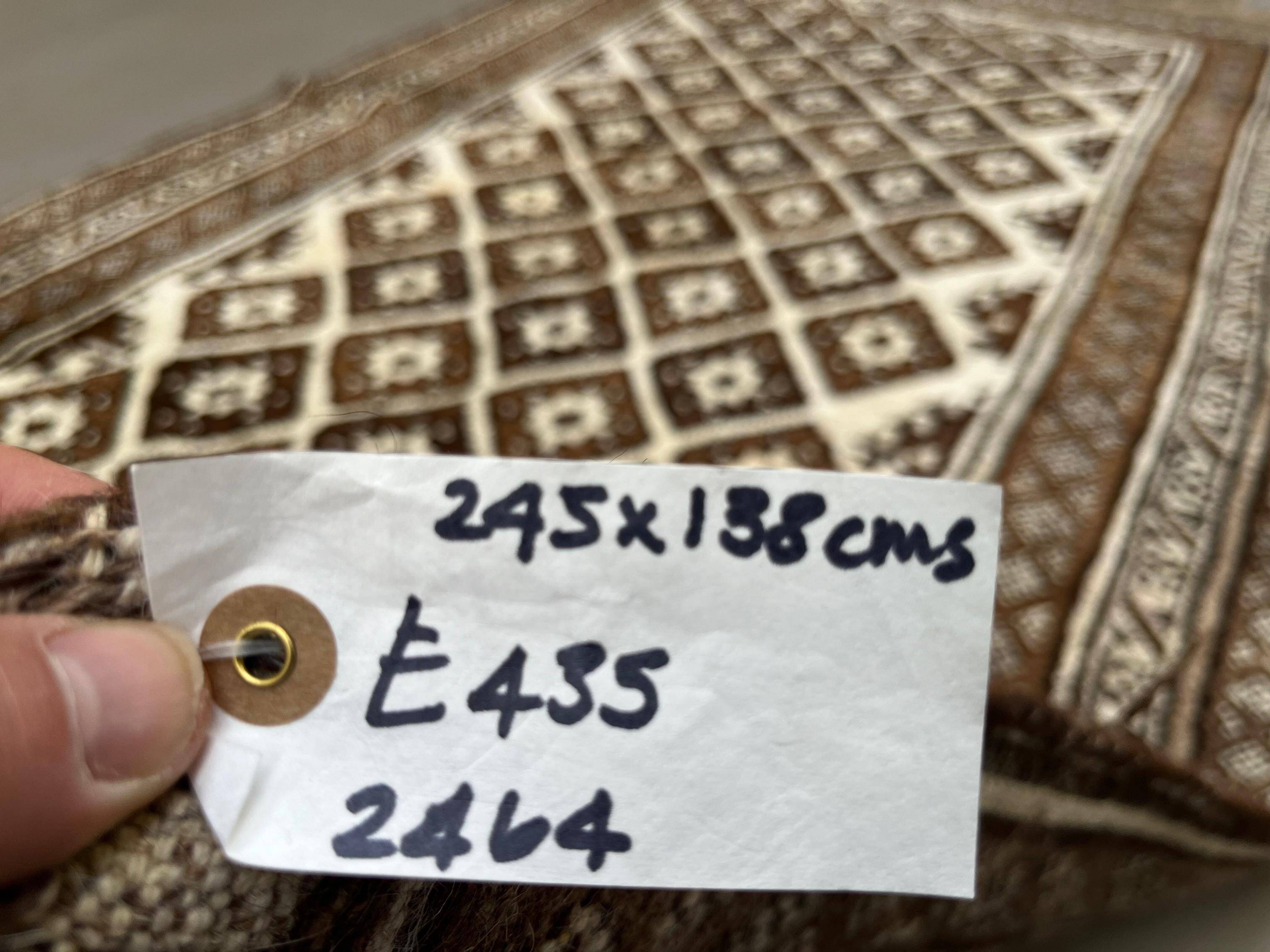 Vintage Persian Luri Gabbeh Rug 245x138 cm medium, shabby chic Red