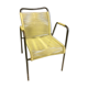Yellow scoubidou chair