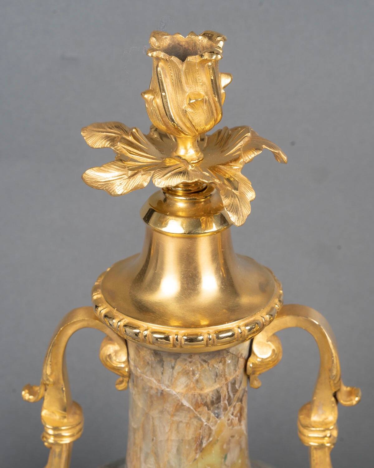 Pair of three-light candelabra Napoleon III