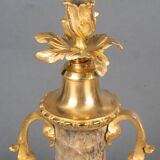 Pair of three-light candelabra Napoleon III