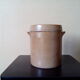 Pot à sel artisanal en grès vernissé