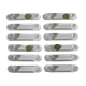 12 Villeroy and Boch crystal knife holders