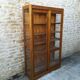 Showcase with two sliding doors