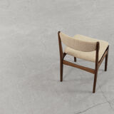 Mid-century modern scandinavian teak dining chair, 1960s, set of 4