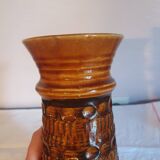 Vase w germany bay numeroté 76 25 vintage 70's
