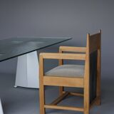 Oak Dutch Art Deco Armchair by Cor Alons for Winterkamp & van Putten