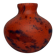 Art Deco, marbled glass round vase by Delatte Nancy circa 1930