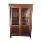 Armoire, armoire en bois massif, armoir vintage, vitrine, vaisselie