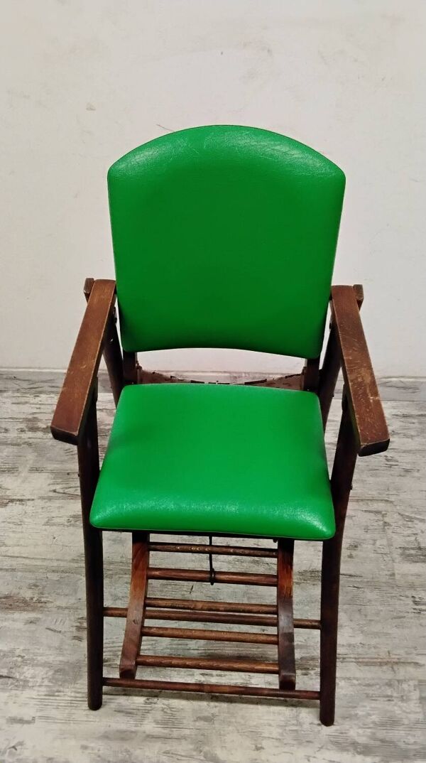 Chaise haute enfant vintage