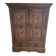 Antique Indian teak carved wardrobe