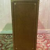 Leather notary's filing cabinet