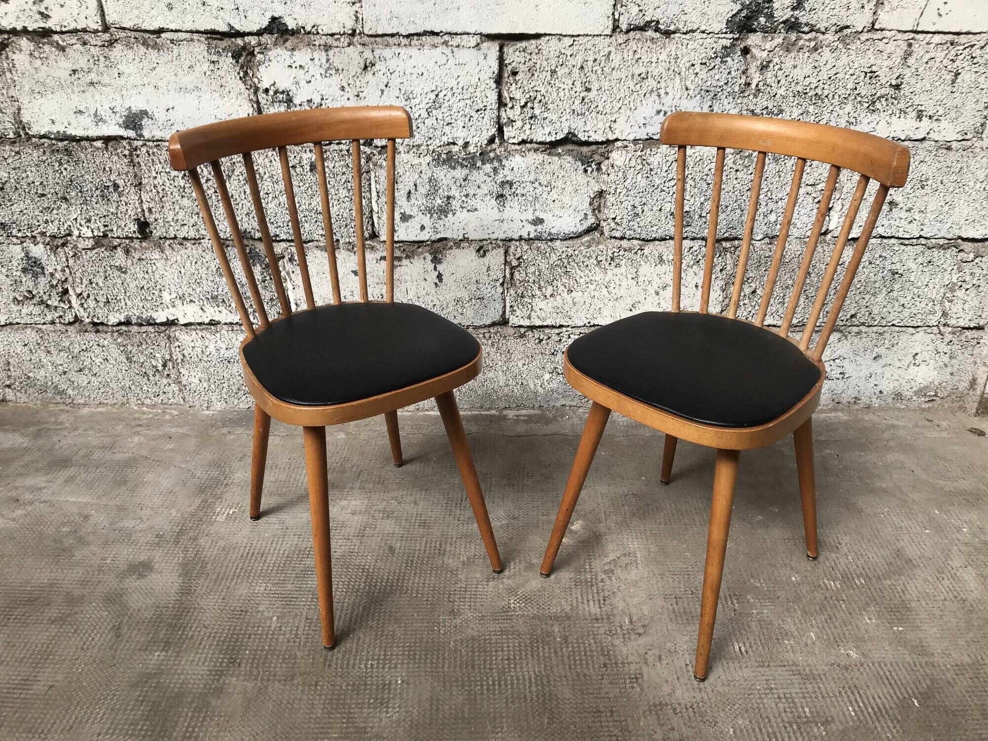 Baumann chairs model 740 years 1950/1960