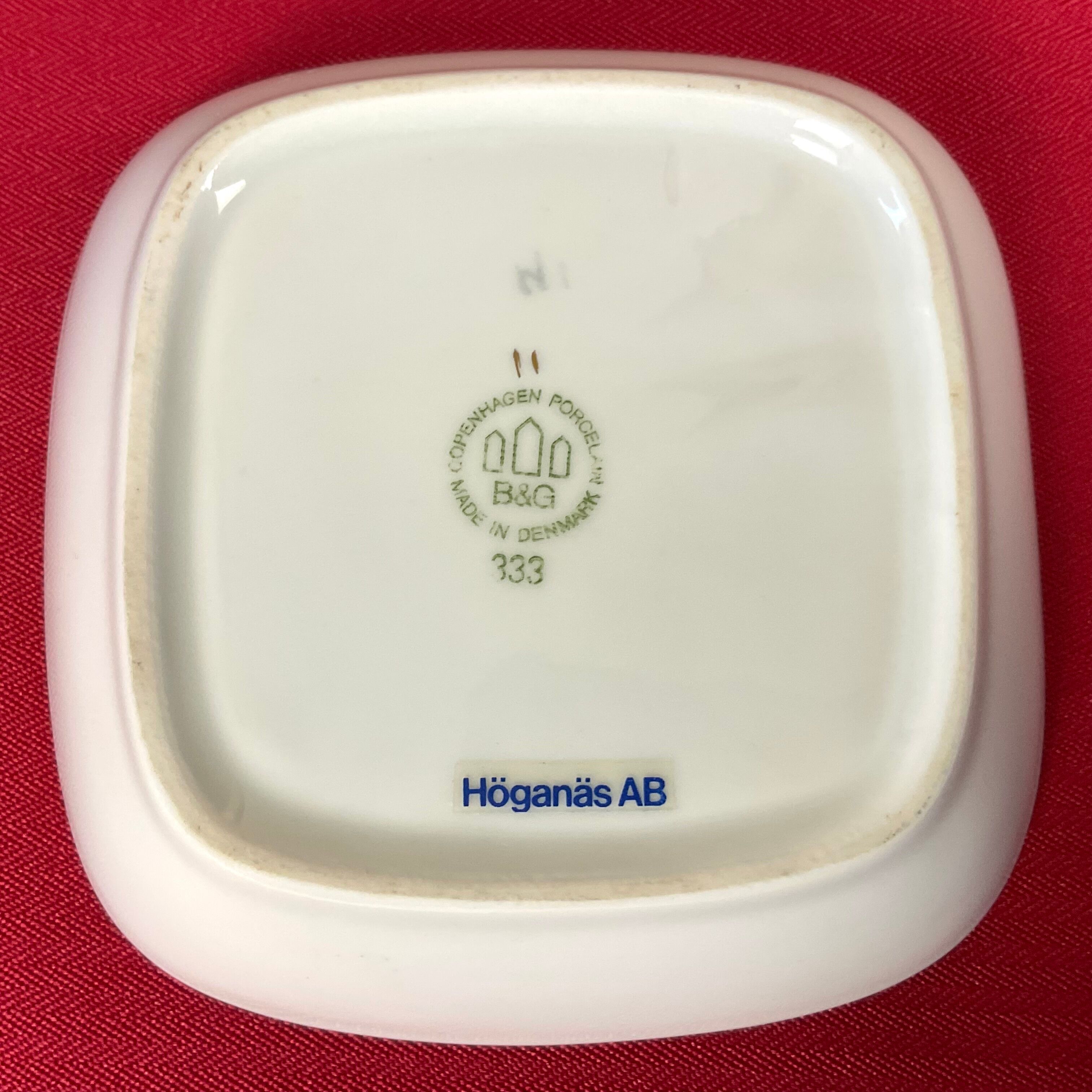 Square cup with seagull Denmark