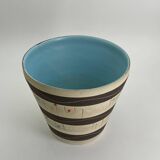 Large ceramic plant pot from the 1950s