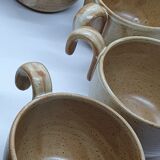 8 cups for cider, sandstone CNP village France