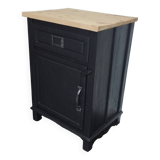 Petit meuble vintage noir