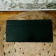 Vintage painter's chest in dark green wood