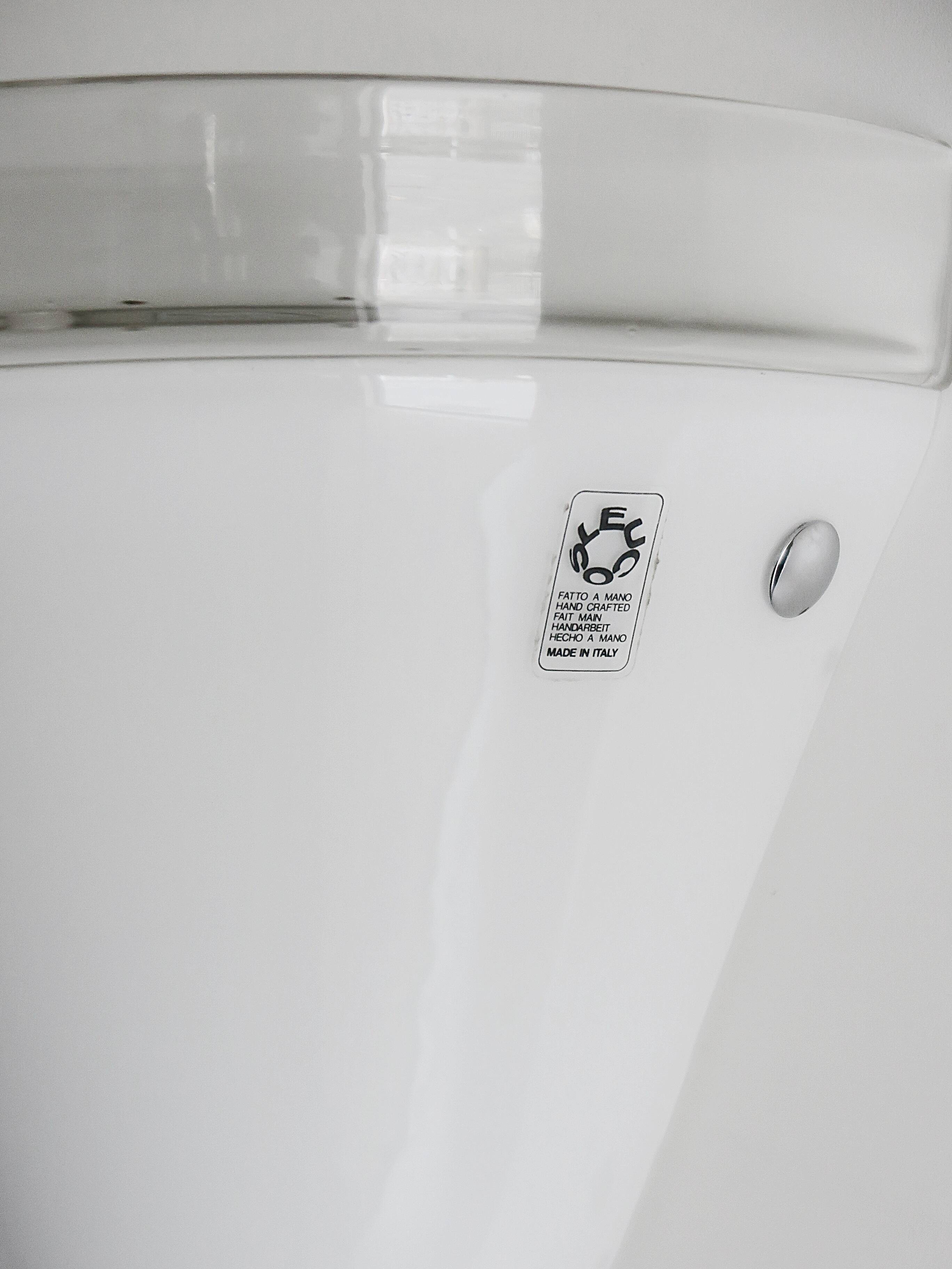 Italian sconces wall lamps  by Leucos with Murano glass, 1970s