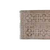 1970s vintage southwestern style turkish oushak flatweave rug 1'10" x 12'3"