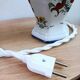 Paire de lampes de table en porcelaine Véritable Revol France