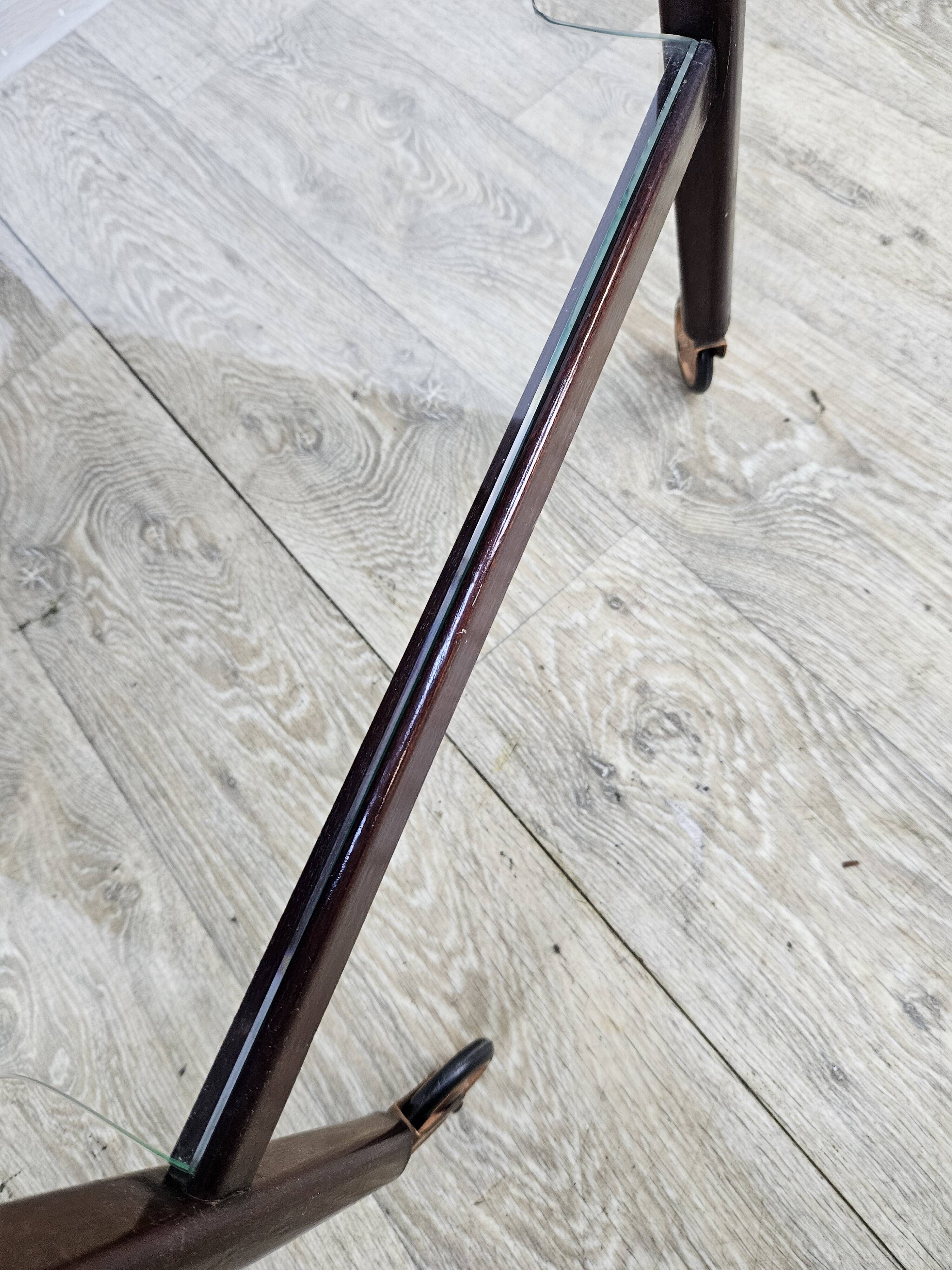 Mobile bar table, France, 1960s.