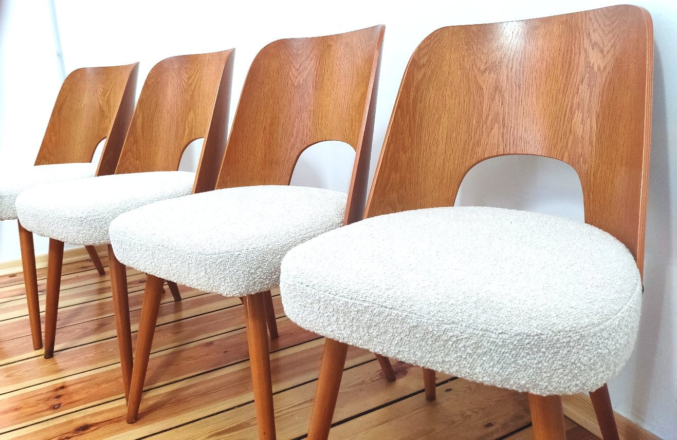 Set of Four Chairs by O. Haerdtl for TON, Czechoslovakia, 1960s