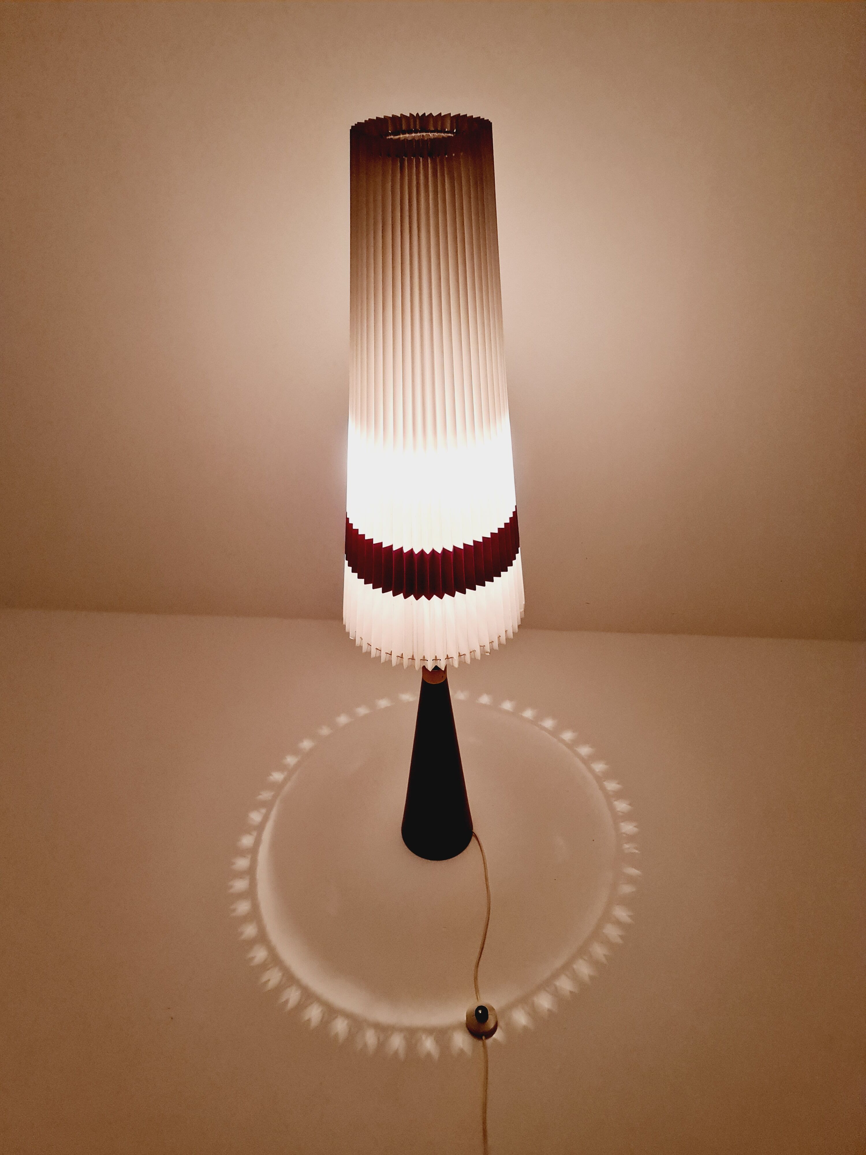 Mid century Danish teak floor lamp  from the 60s