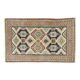 Anatolian handmade kilim rug 206 cm x 135 cm