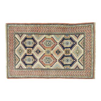 Anatolian handmade kilim rug 206 cm x 135 cm