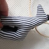 Animal mobile in wax fabric