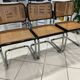Set of 3 Cesca B32 chairs by Marcel Breuer, 1984.